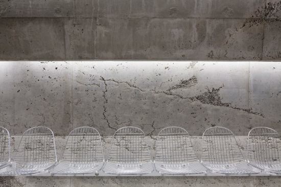 Seating and concrete detail