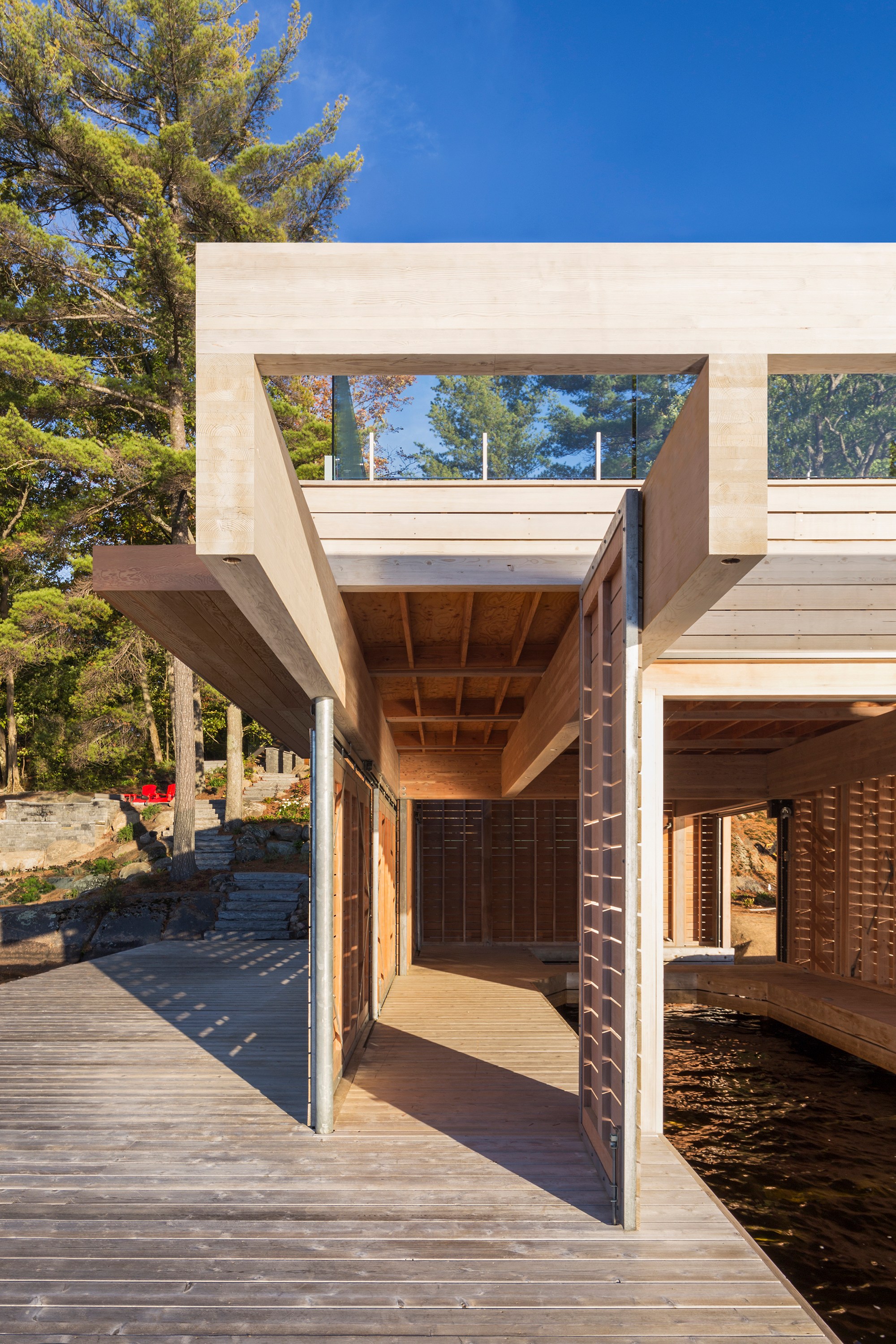 Lake Muskoka Boathouse - Architect Magazine