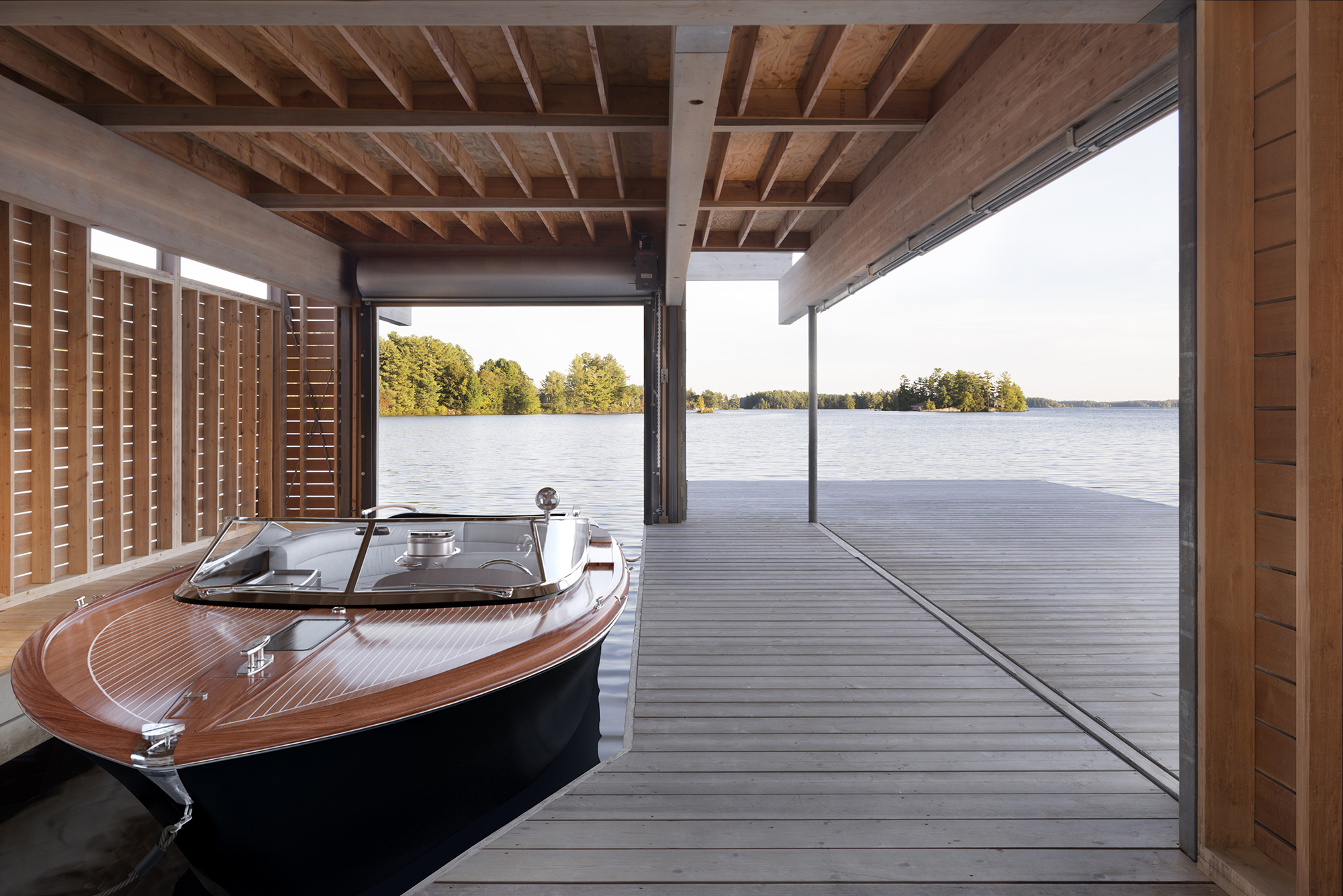 Lake Muskoka Boathouse - Architect Magazine