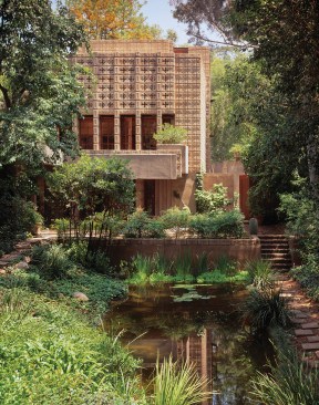 Millard House, also known as La Miniatura, in Pasadena, Calif.