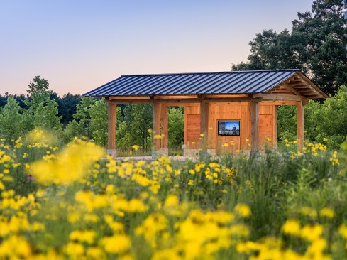 Notre Dame LEEF Pavilion, St. Patrick's County Park, Buccellato Design (Photo by Matt Cashore)