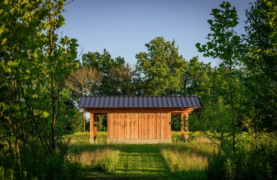 Notre Dame LEEF Pavilion, St. Patrick's County Park, Buccellato Design (Photo by Matt Cashore)