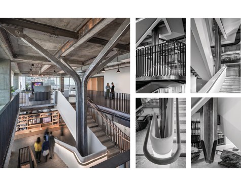 Little Charlotte Office Monumental Stair in Charlotte
