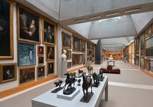 The fourth-floor Long Gallery