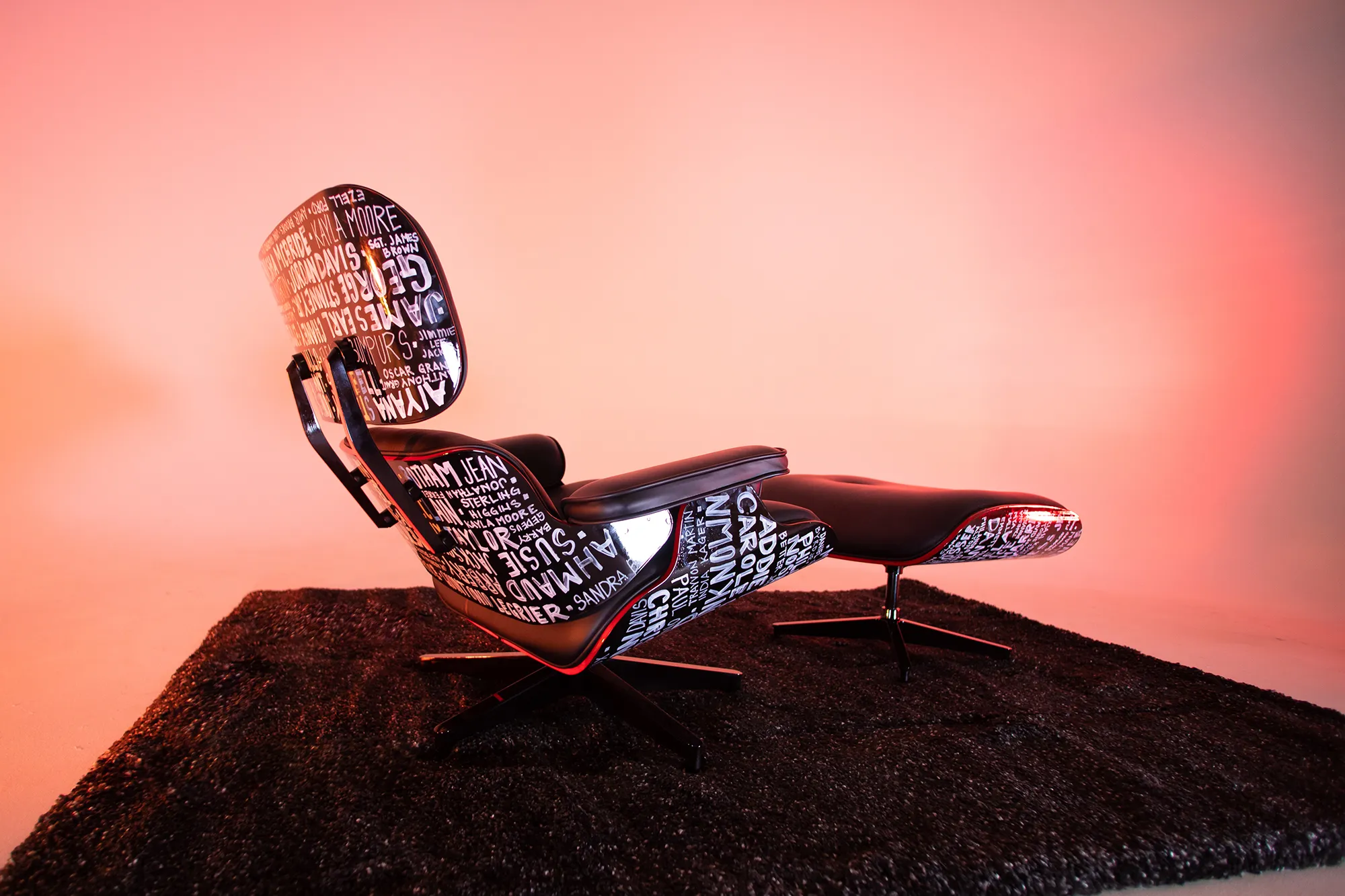 Michael Ford and Herman Miller Reveal a Remixed Eames Lounge Chair