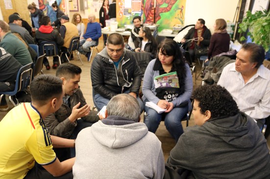 Another scene from the charrette-style meetings