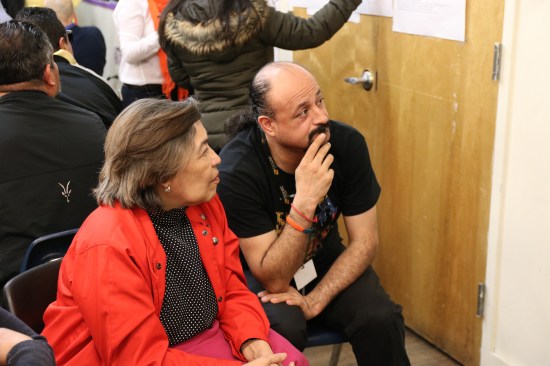 Scenes from the charrette-style meetings that helped inform the design of MRNY's new home