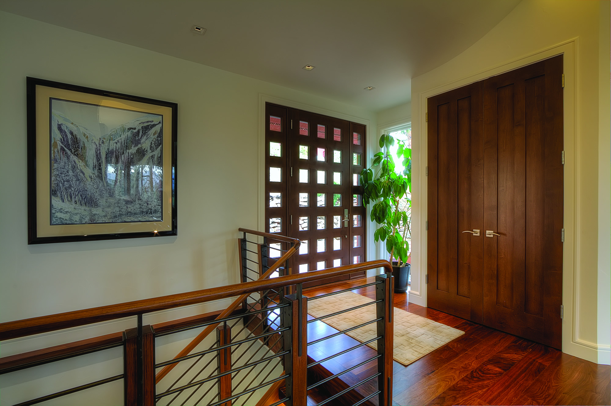 Sun Mountain Custom Doors + Wide Plank Flooring