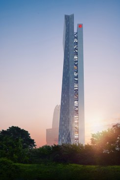 Main building and core 