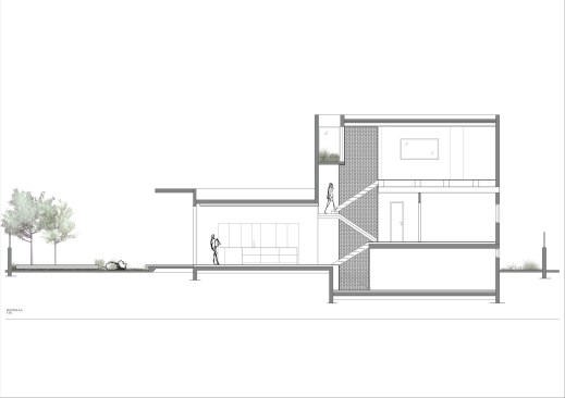 The Pavilion House by Tal Goldfish Smith, Section AA