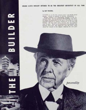 A 1955 Playboy profile of Frank Lloyd Wright