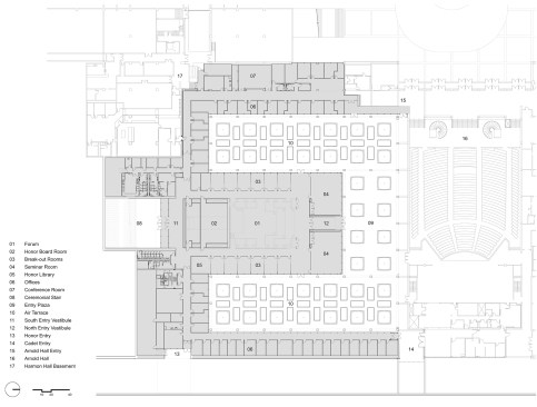 Polaris Hall plan