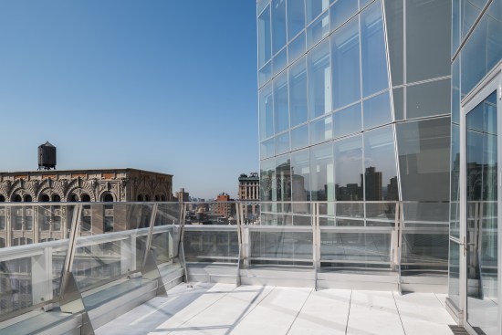 Twentieth-floor apartment terrace
