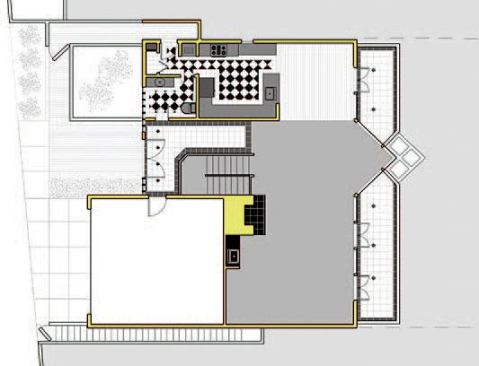 upper level before