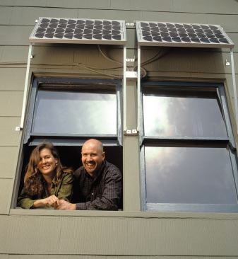 Anni Tilt and David Arkin have built a successful practice that combines thoughtful design, resource efficiency, and waste reduction. With an electric car and an office powered by solar electricity, their green principles begin at home.