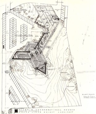 A 1963 plan for the Pilgrim Congregational Church