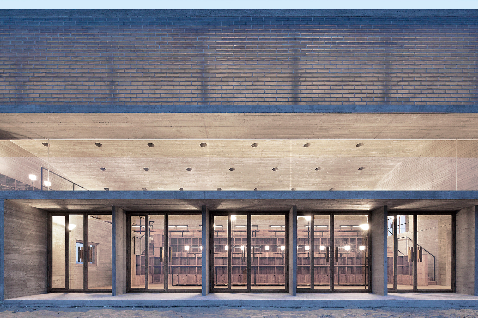 Oceanfront Library Seashore Library - Architect Magazine