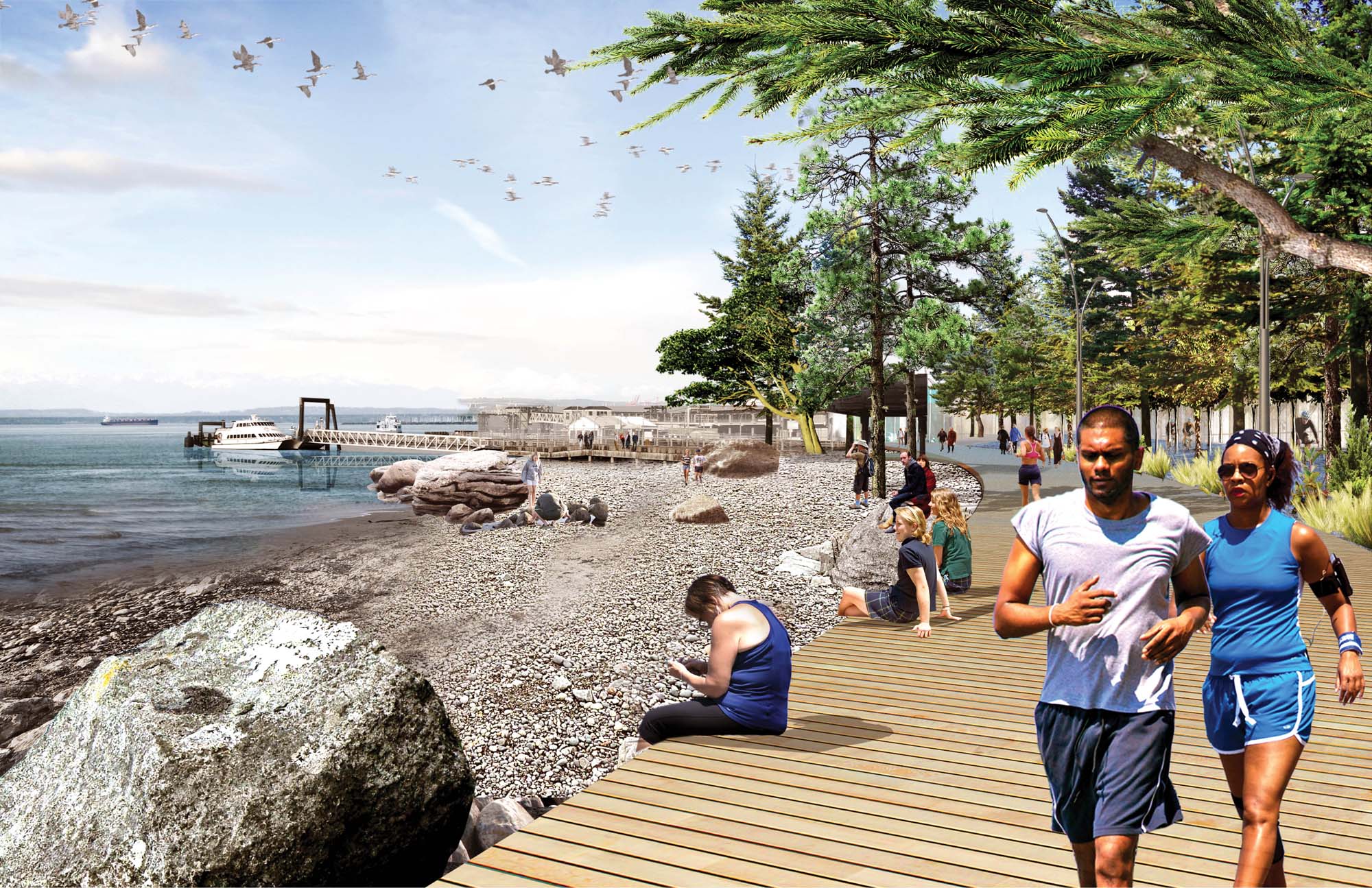 Seattle Waterfront Program Seattle Central Waterfront - Architect Magazine