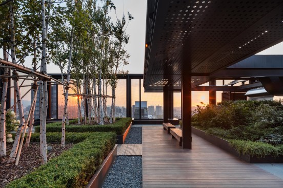 Roof terrace