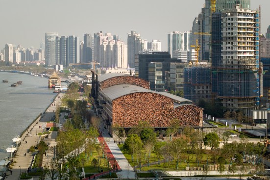 Aerial view from northeast