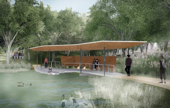 Shishan Park Pavilions