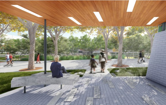 Shishan Park Pavilions