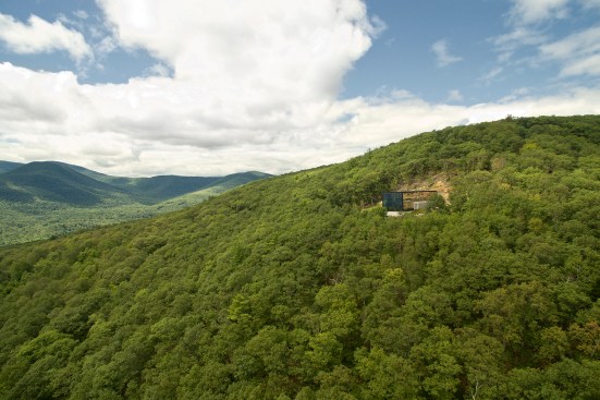 Aerial view of the site