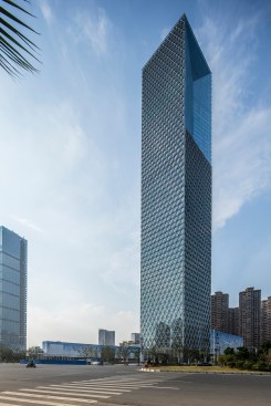 View looking north