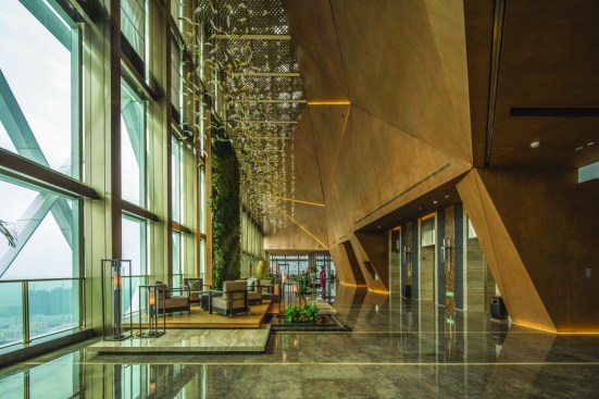 Hotel lobby