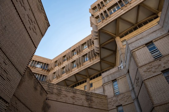 Minoru Yamasaki's Pahlavi University (now Shiraz University) in Shiraz, Iran