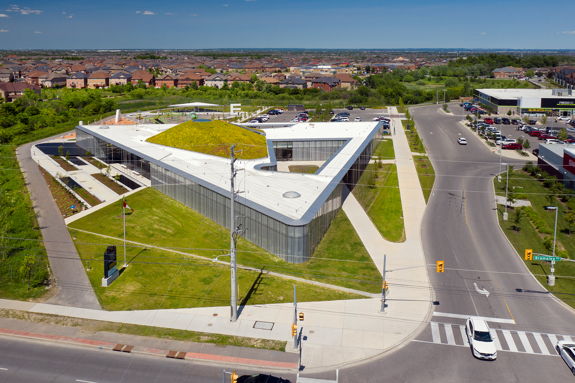 Springdale Library & Komagata Maru Park - Architect Magazine