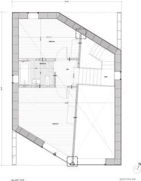 Second-floor plan