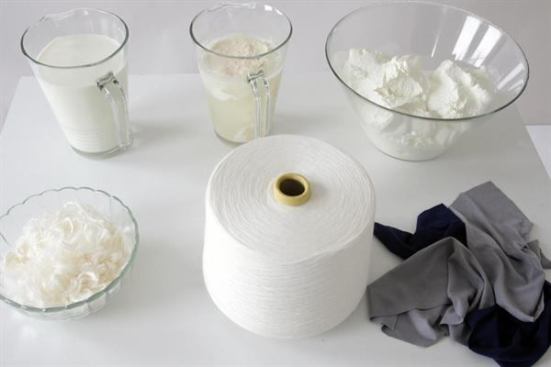 Ingredients for Qmilch textile