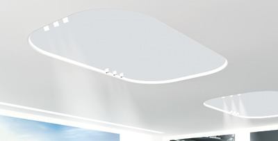 TZ-200 Cove/Gypsum Series, Schmitz Lighting
The TZ-200 covelighting system uses a cove element made of fiber-reinforced plaster to provide a seamless installation in plasterboard ceilings. Specially rounded contours create evenly illuminated circles, ovals, or arches without visible edges or corner seams. A variety of lamps can be used with the system, including T5 or LEDs.
inter-lux.com/manufacturer/schmitz