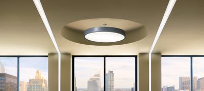 Bionic 4" Modular System Prudential Ltg.
The Bionic continuous channel linear slot system for large-scale, Class A spaces (public-transportation centers, hospitals, universities, and courthouses) provides a 4-inch fluorescent recessed system with three lamp options: standard T5 or T8, staggered T5, or the seamless T5 lamp by Osram. A MR16 lamp option is also available and features a 30-degree aperture-centered tilt and 363-degree rotation to eliminate blind spots. Using Prudential's FusionOptics with a clear or frosted acrylic lens, produces a fully orbed optical chamber. Multiple snap-in ceiling options are available including: T-Bar, slot grid, hard-ceiling flange trim, hard ceiling mud-over flange, and Armstrong's Interlude system.
prulite.com