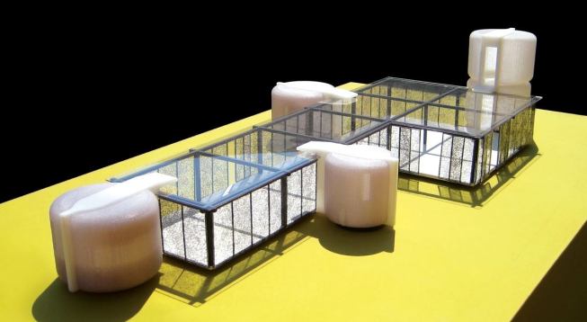 The kit-of-parts nature of the node system allows owners to configure their houses in a variety of ways to best accommodate their individual needs.