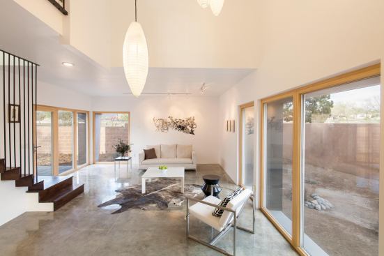 LED lighting is used throughout. Though expensive, it was one-third the cost of generating incandescent power on-site.