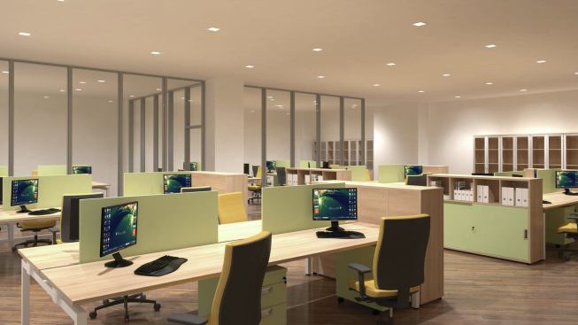 Example of Color Curve Dimming technology at 100% output.