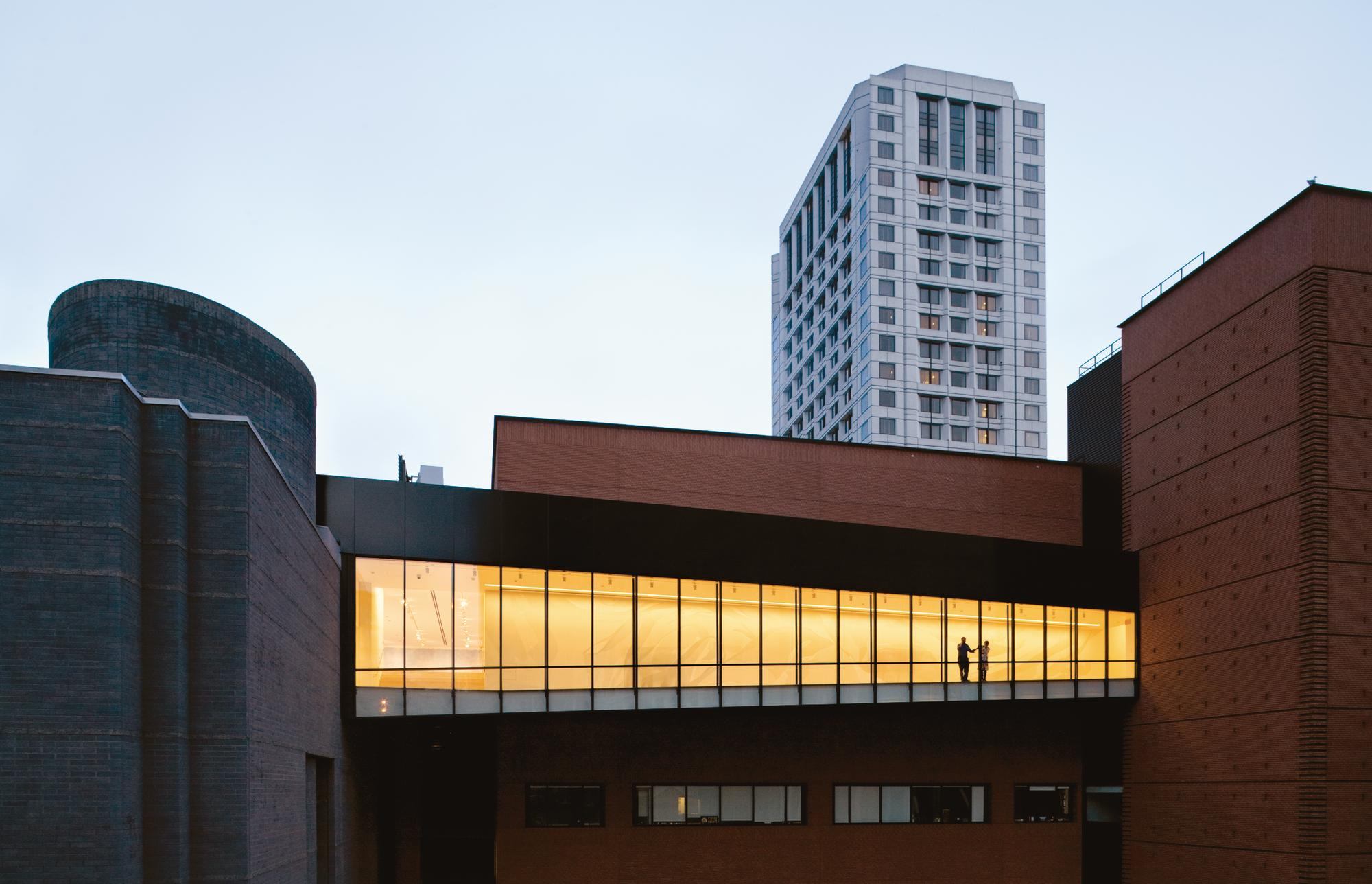 New Sculpture Garden Bridge at the Mario Botta–designed Museum of