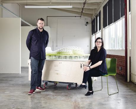 Nataly Gattegno, 35, and Jason Kelly Johnson, 39, founded Future Cities Lab in 2003.