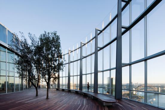 Level 28 roof deck.