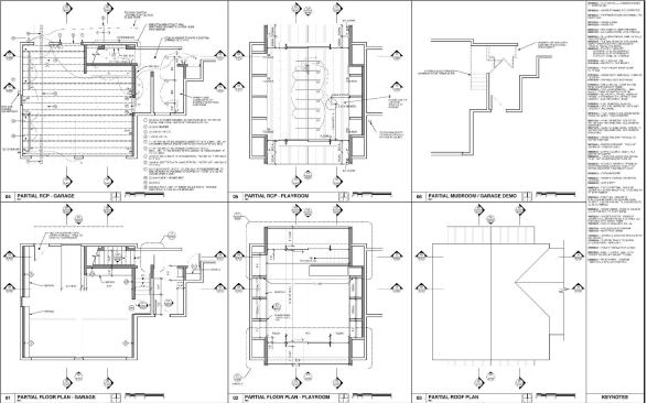 The playroom plan.