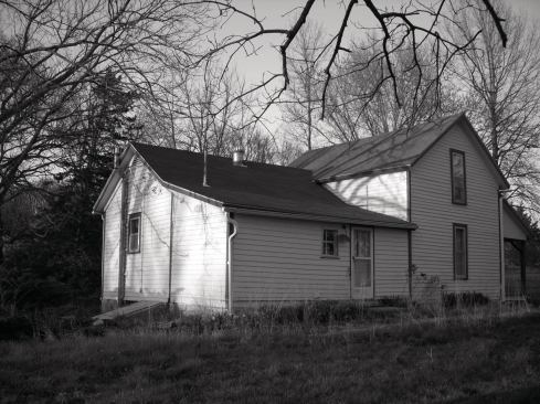 The house before the project began.