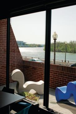 Core’s offices, which overlook the Potomac River, are located a few blocks away from the firm’s first big project, a 17,000-square-foot marketplace for Dean & Deluca, which is still a major fixture of Georgetown’s retail corridor.