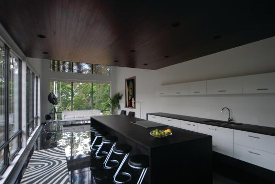 Kitchen and living space