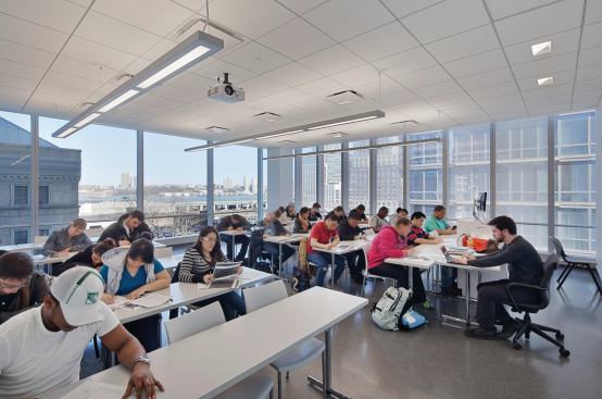 Typical classroom.