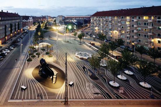 Black Market area of Superkilen.