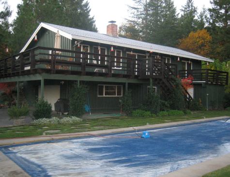 The original house.

