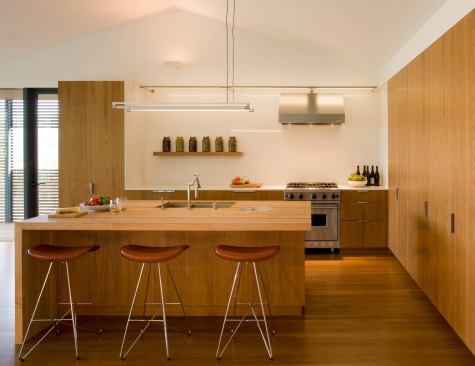 The new kitchen.

