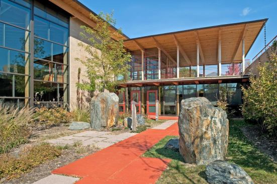 First Unitarian Society Meeting House, designed by The Kubala Washatko Architects.